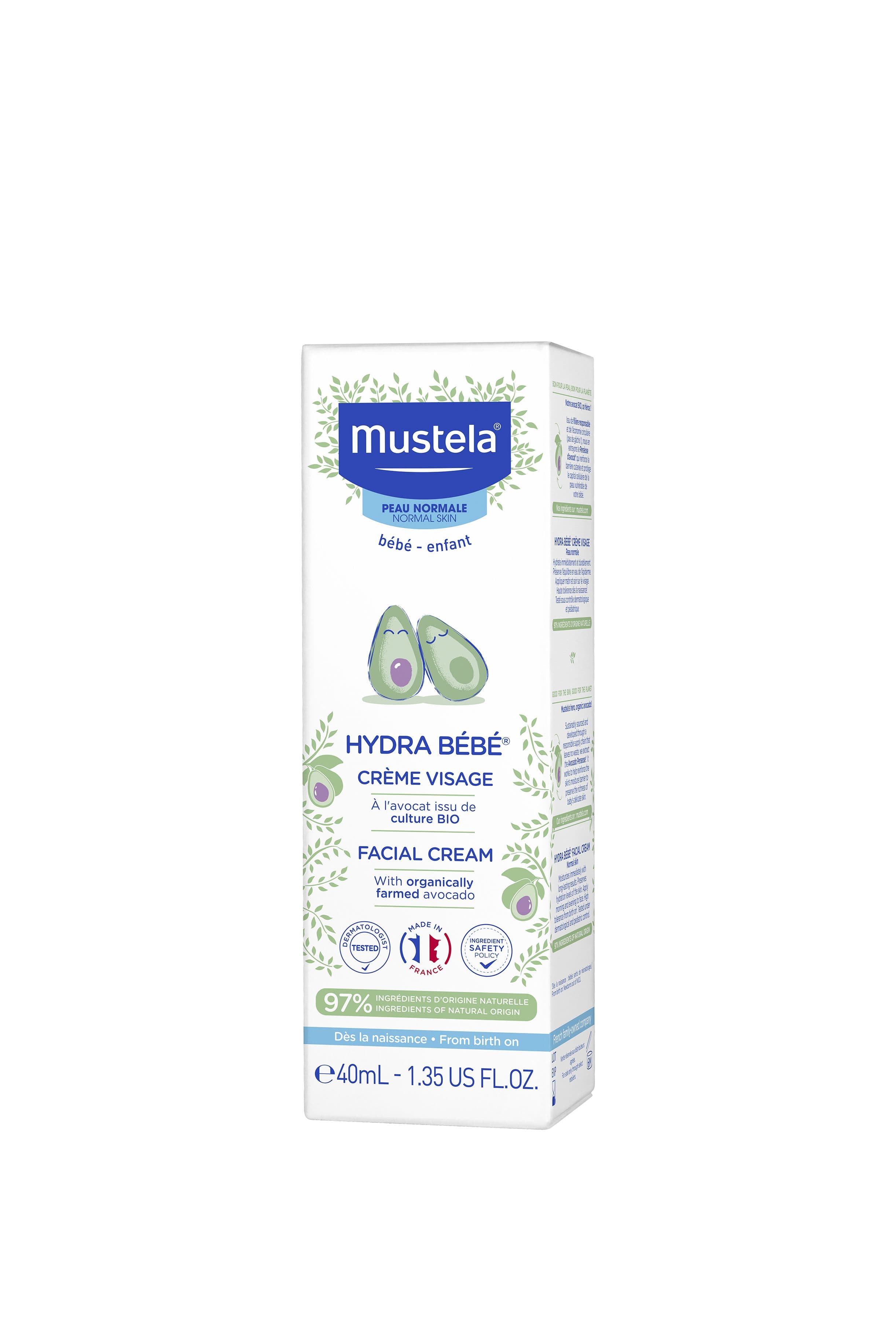 Mustela Hydra Bébé Facial Cream