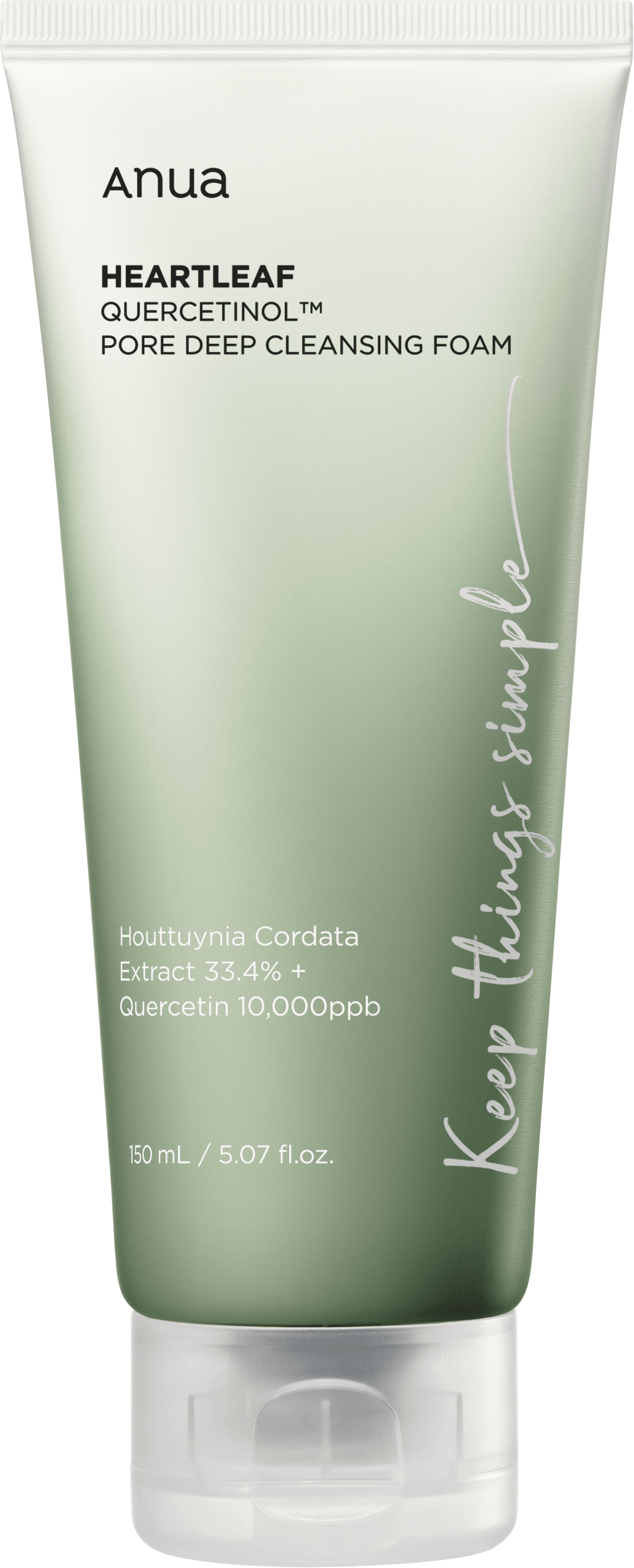 Anua Heartleaf Quercetinol Pore Deep Cleansing Foam